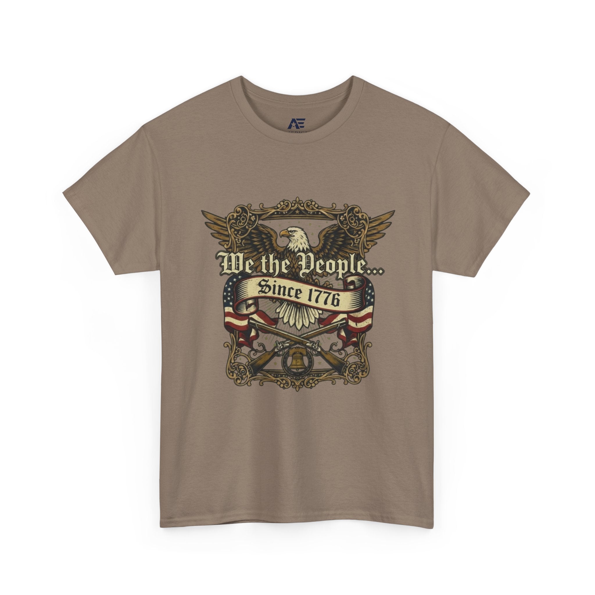 We The People Since 1776 Patriotic T-Shirt – American Freedom Rider Tee