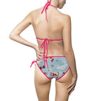 Coquette Americana Bikini Swimsuit — Vintage Patriotic Women's Swimwear