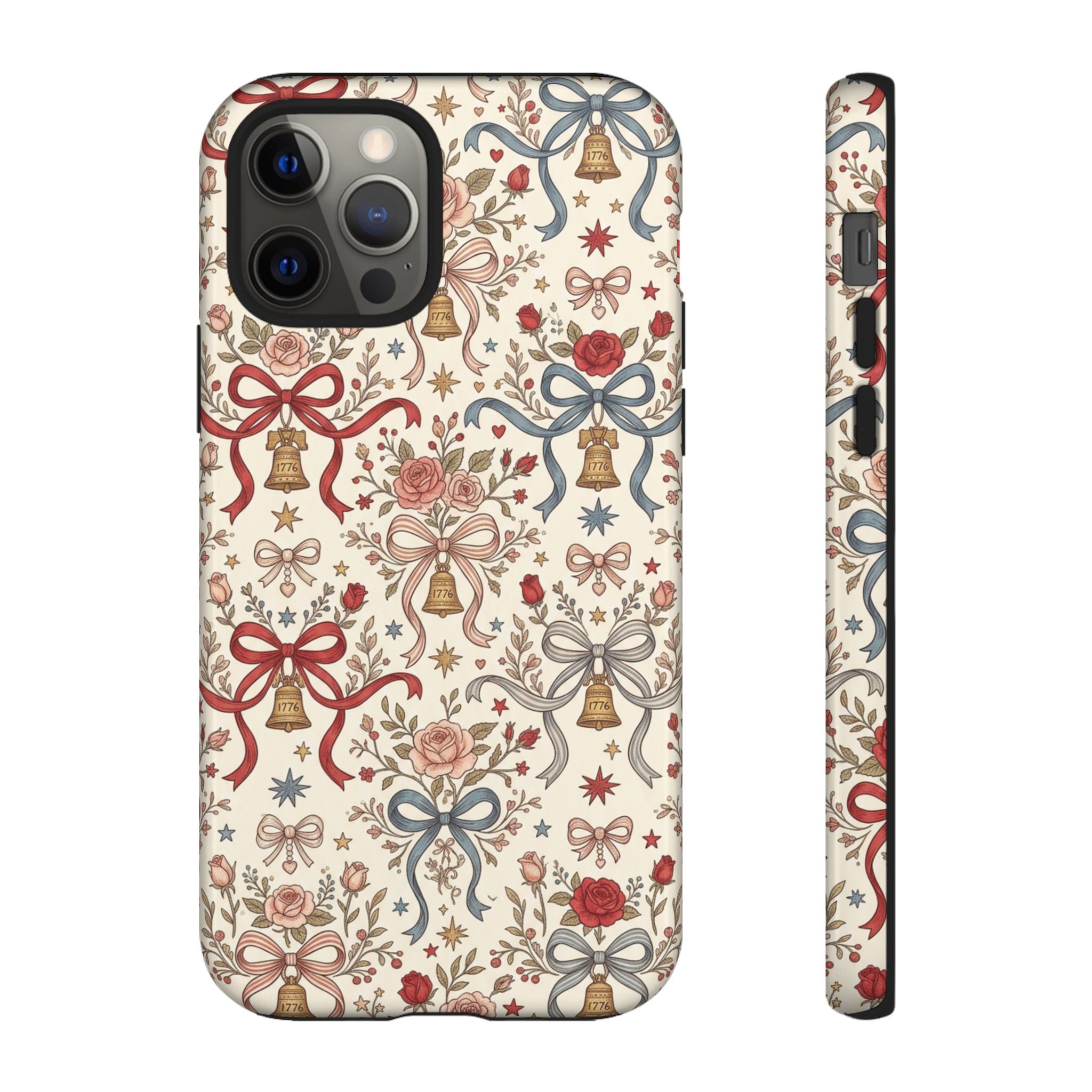 1776 Coquette Liberty Bells Phone Case Printify