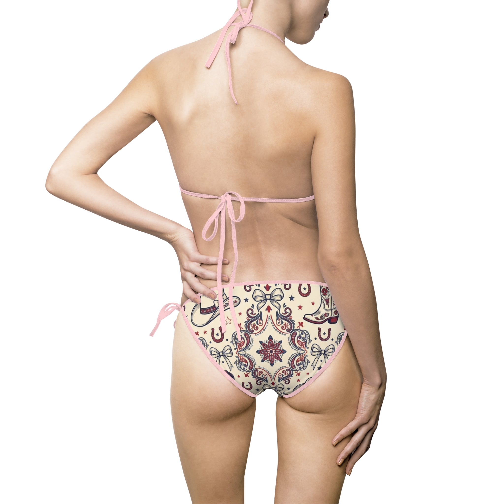 Cowgirl Americana Women's Bikini Swimsuit
