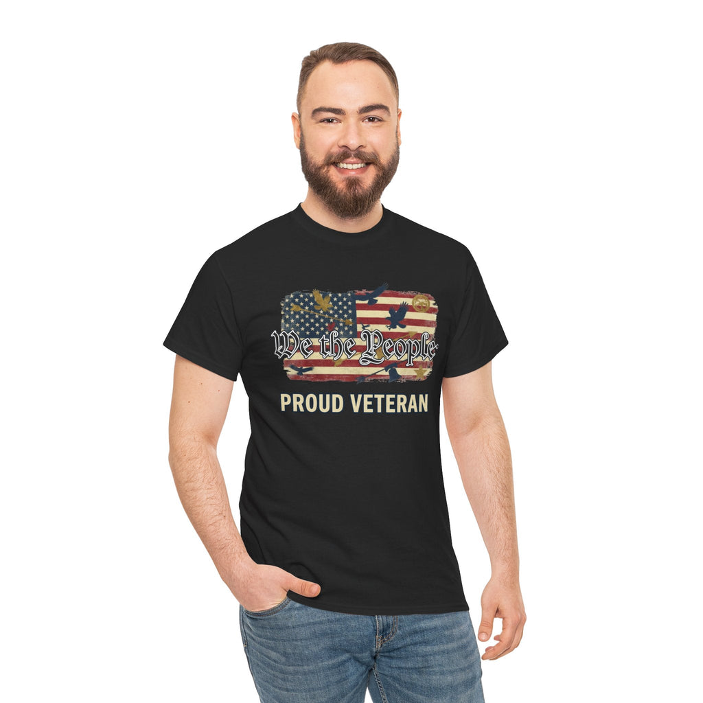 We The People Veterans Edition Patriotic T-Shirt – Style 2 Printify
