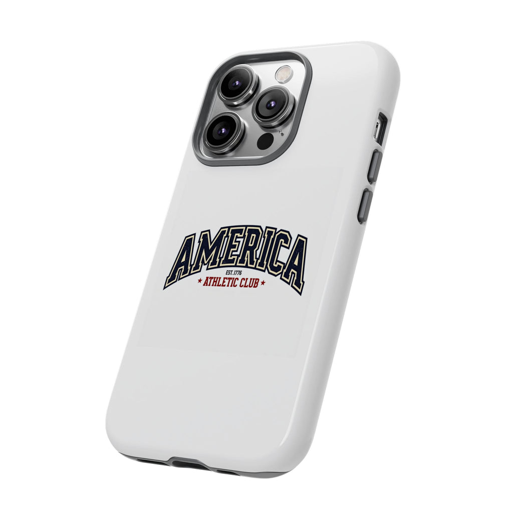 America Athletic Club Phone Case – Vintage Patriotic Americana Case Printify
