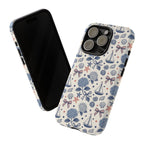 Coastal Americana Hydrangea Phone Case Printify