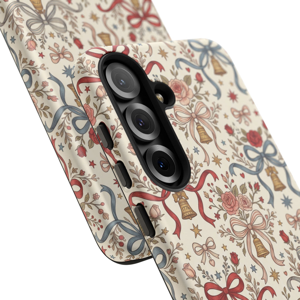 1776 Coquette Liberty Bells Phone Case Printify
