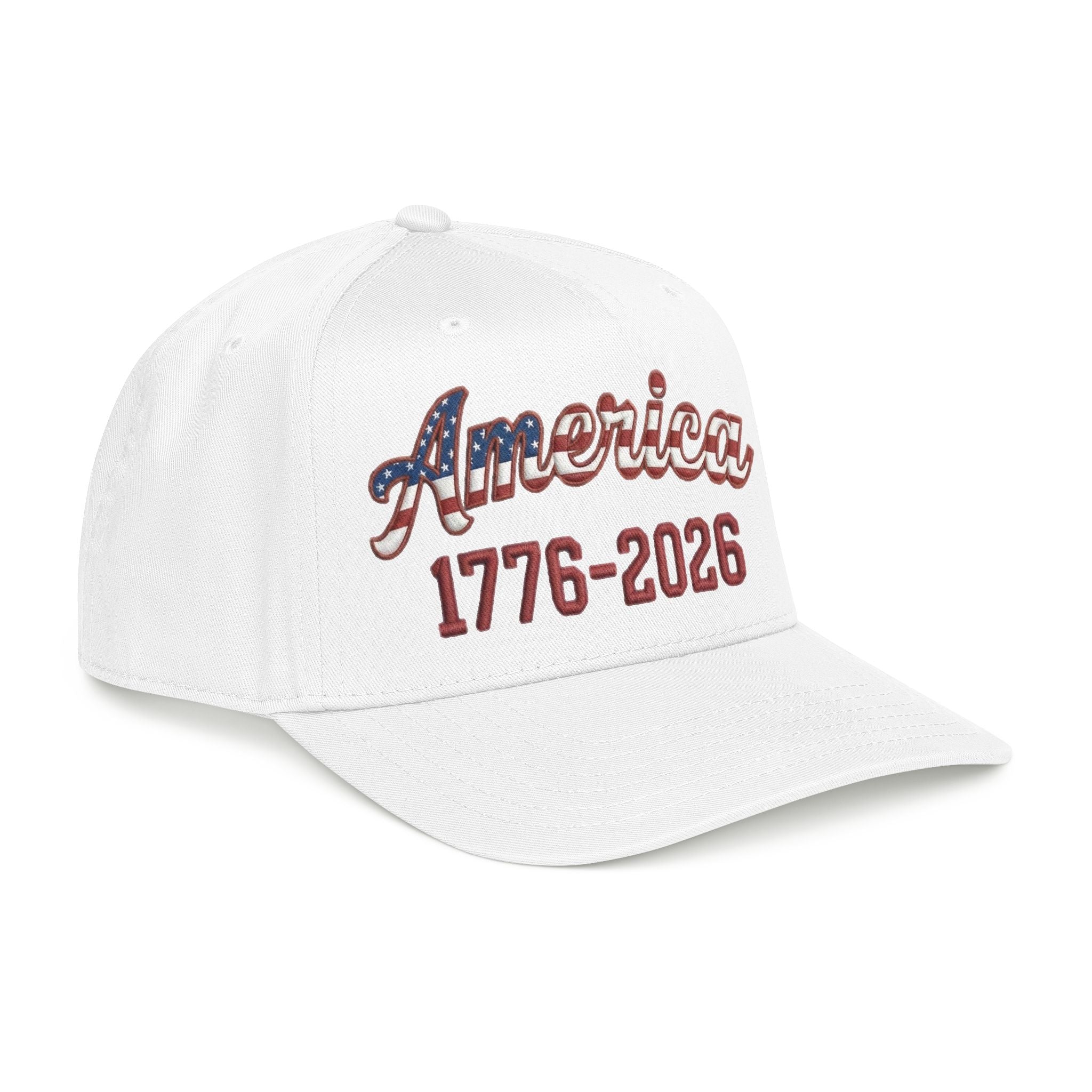 "America 1776–2026" Patriotic Baseball Cap – American Heritage Snapback Hat