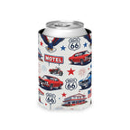 Route 66 Americana Can Cooler Printify