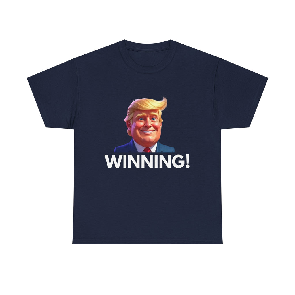 “WINNING!” Patriotic Unisex Cotton T-Shirt – Gildan 5000 Heavy Tee
