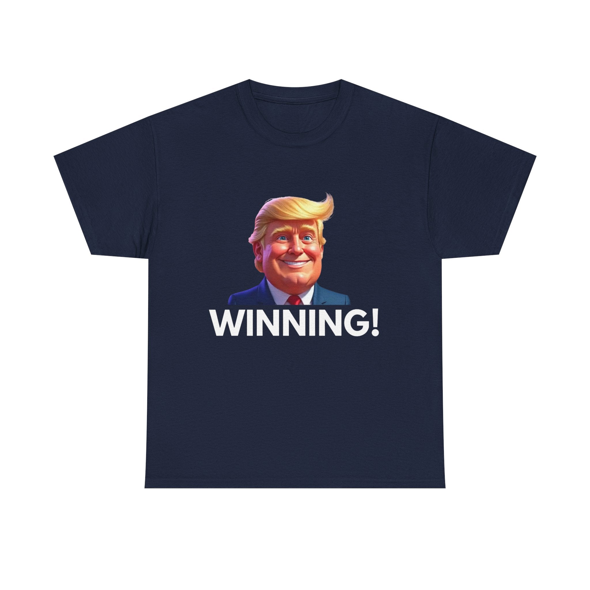 “WINNING!” Patriotic Unisex Cotton T-Shirt – Gildan 5000 Heavy Tee
