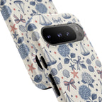 Coastal Americana Hydrangea Phone Case Printify