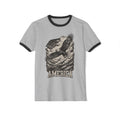 America Vintage Ringer T-Shirt — Retro Patriotic USA Graphic Tee