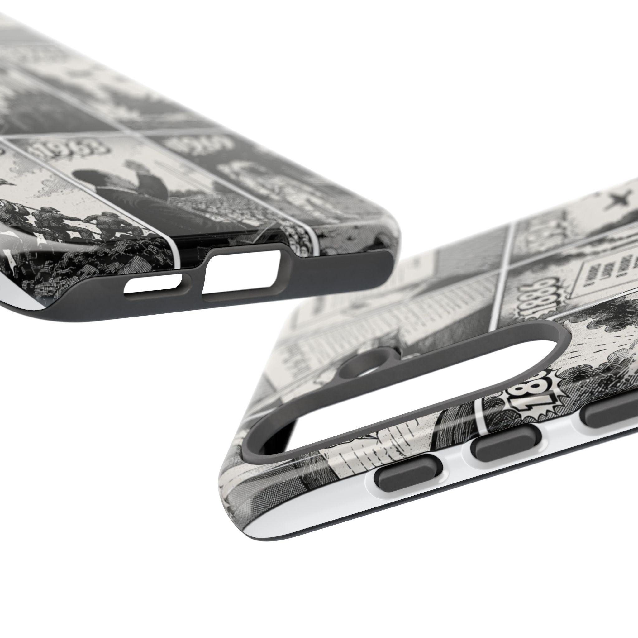 America Through the Ages Comic History Phone Case Printify