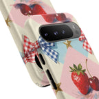 Americana Coquette Cherry Picnic Phone Case Printify
