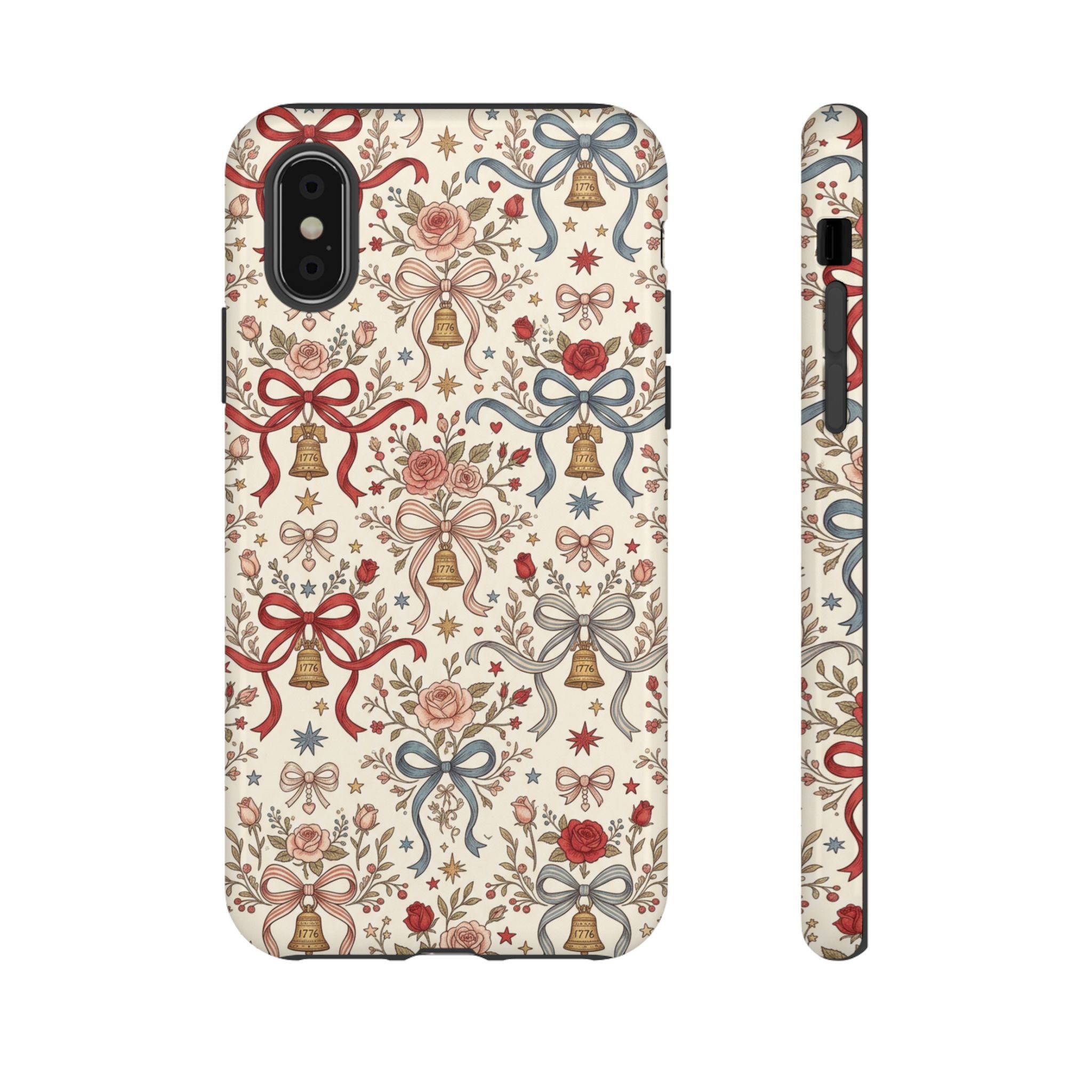 1776 Coquette Liberty Bells Phone Case Printify