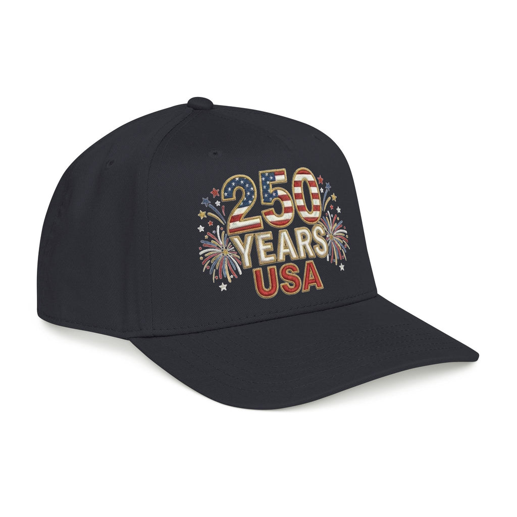 "250 YEARS" Patriotic Baseball Cap – America 250 Snapback Hat