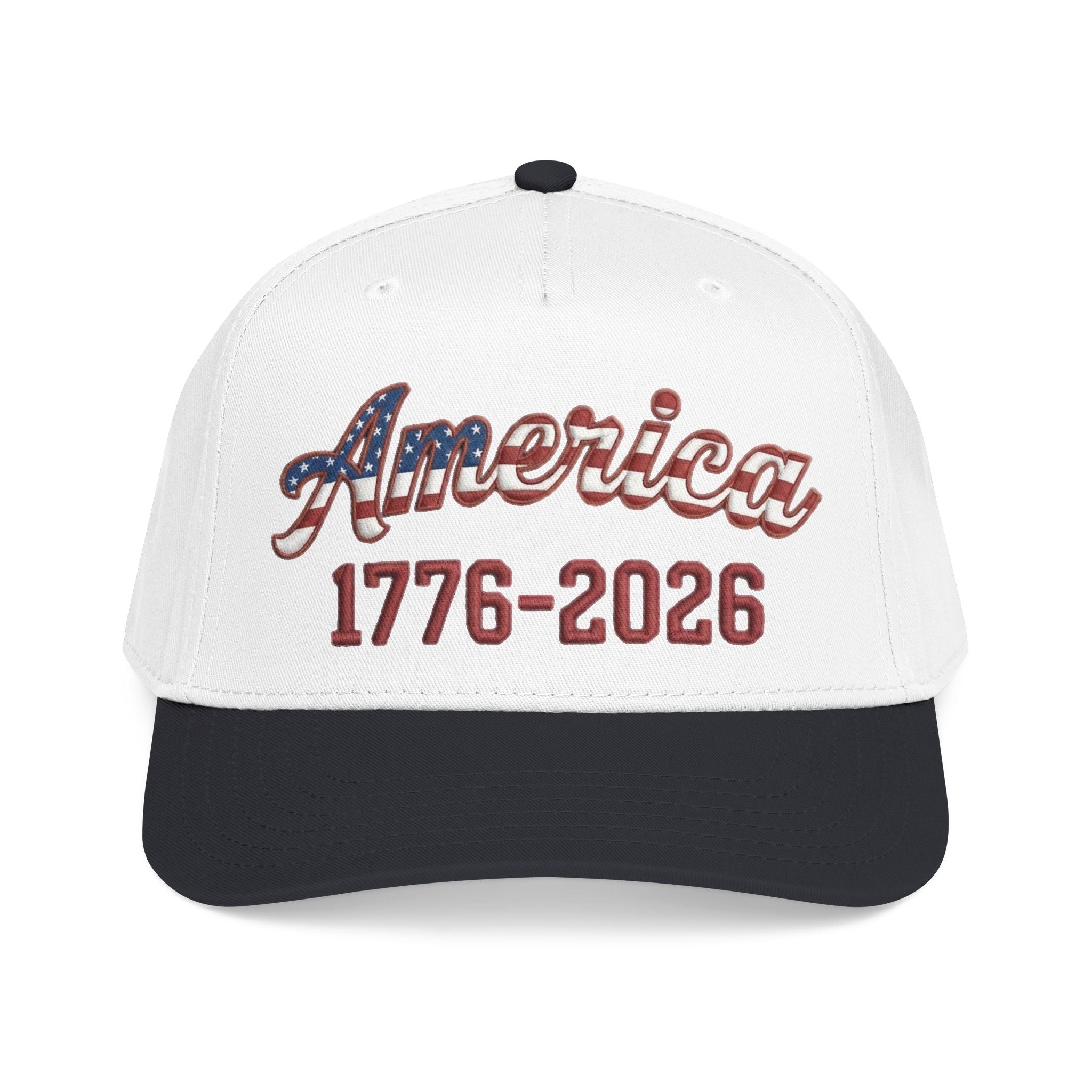 "America 1776–2026" Patriotic Baseball Cap – American Heritage Snapback Hat