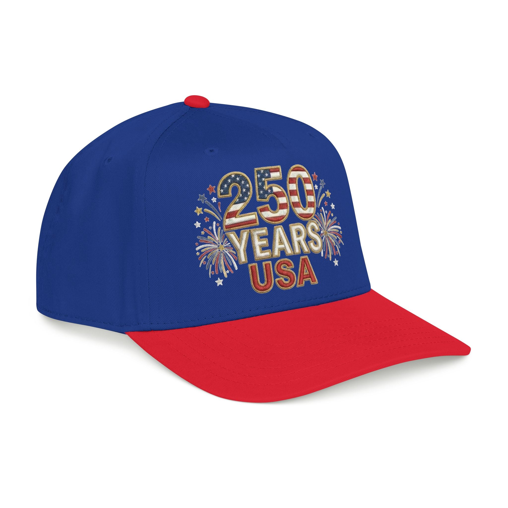 "250 YEARS" Patriotic Baseball Cap – America 250 Snapback Hat