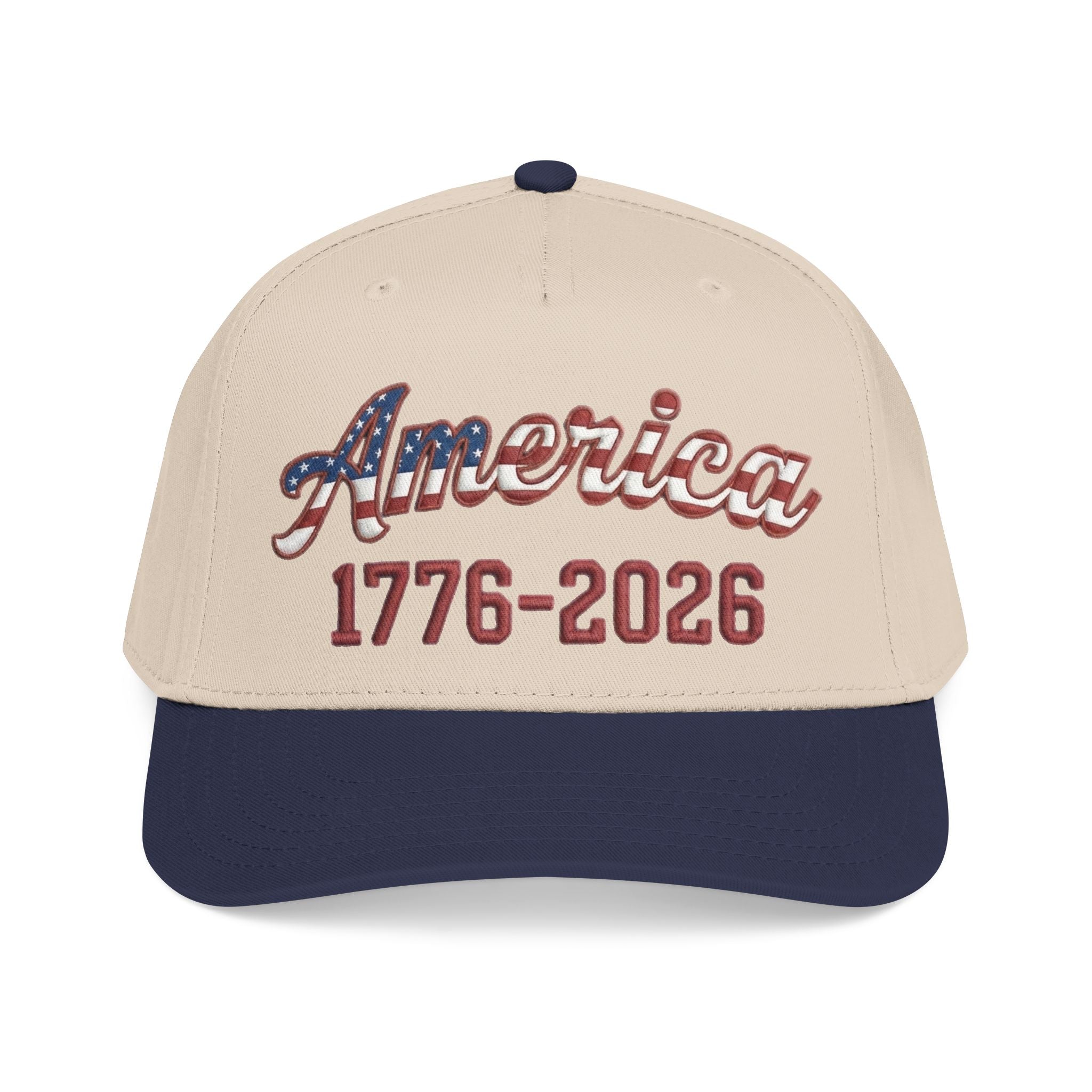 "America 1776–2026" Patriotic Baseball Cap – American Heritage Snapback Hat