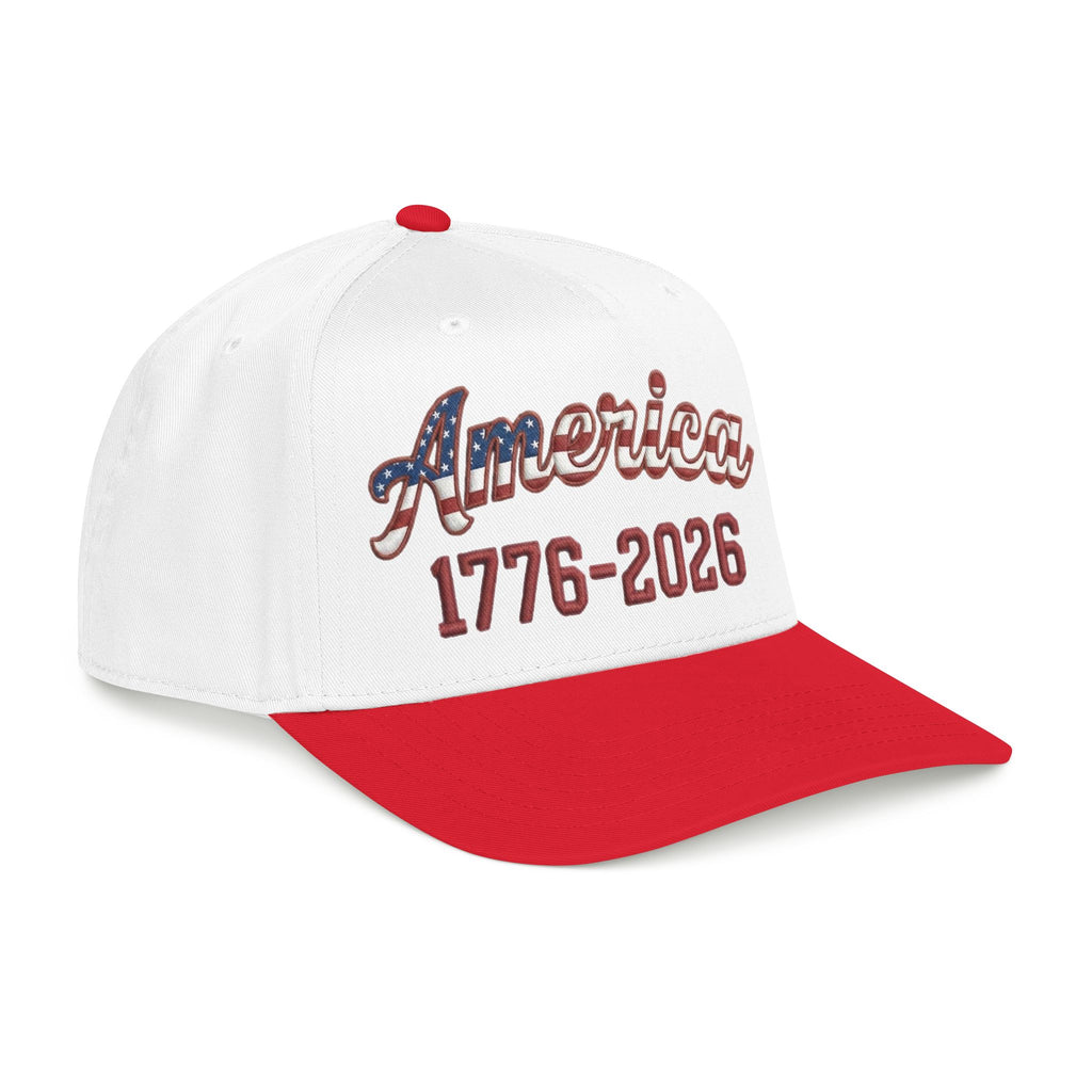 "America 1776–2026" Patriotic Baseball Cap – American Heritage Snapback Hat