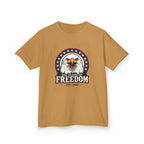 Patriotic Bald Eagle Kids Tee — Freedom Eagle T-Shirt Printify