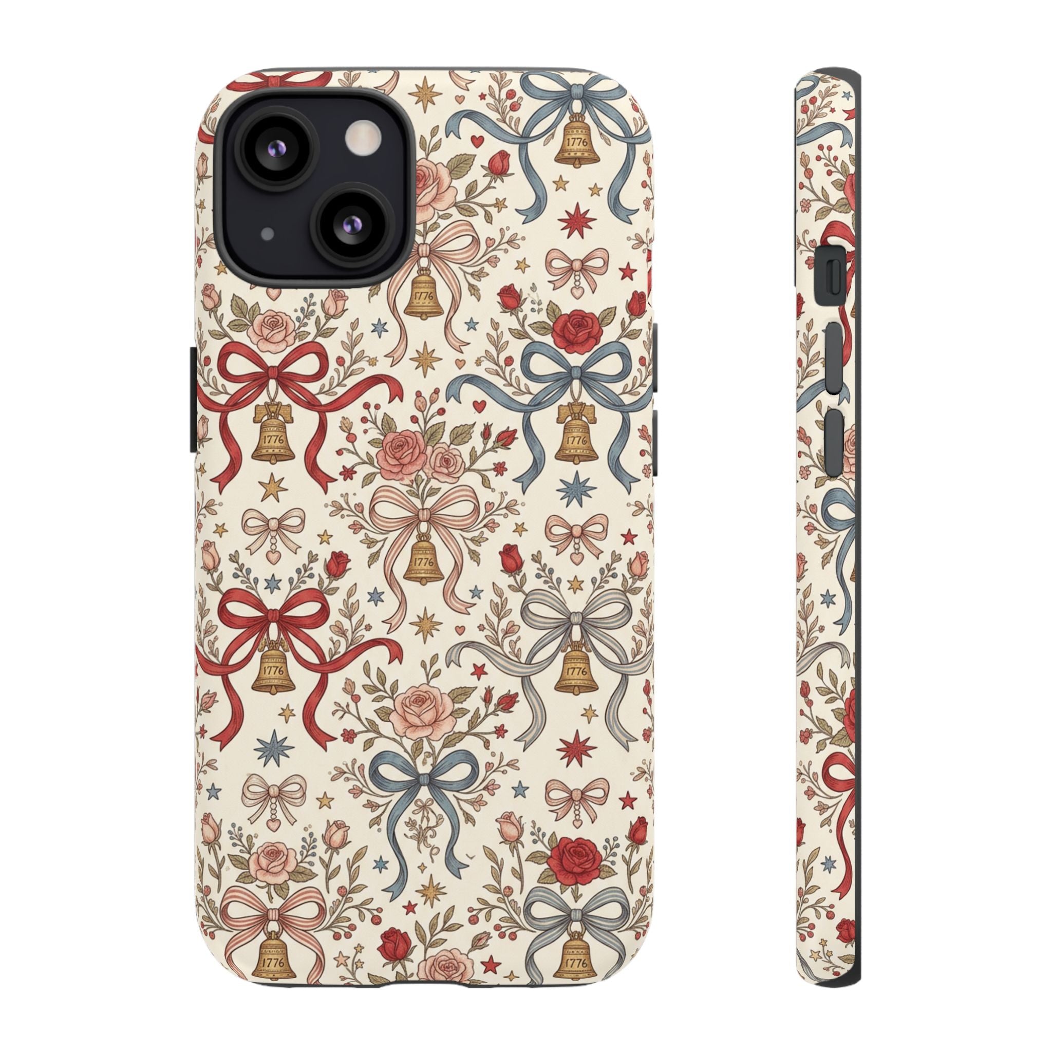 1776 Coquette Liberty Bells Phone Case Printify