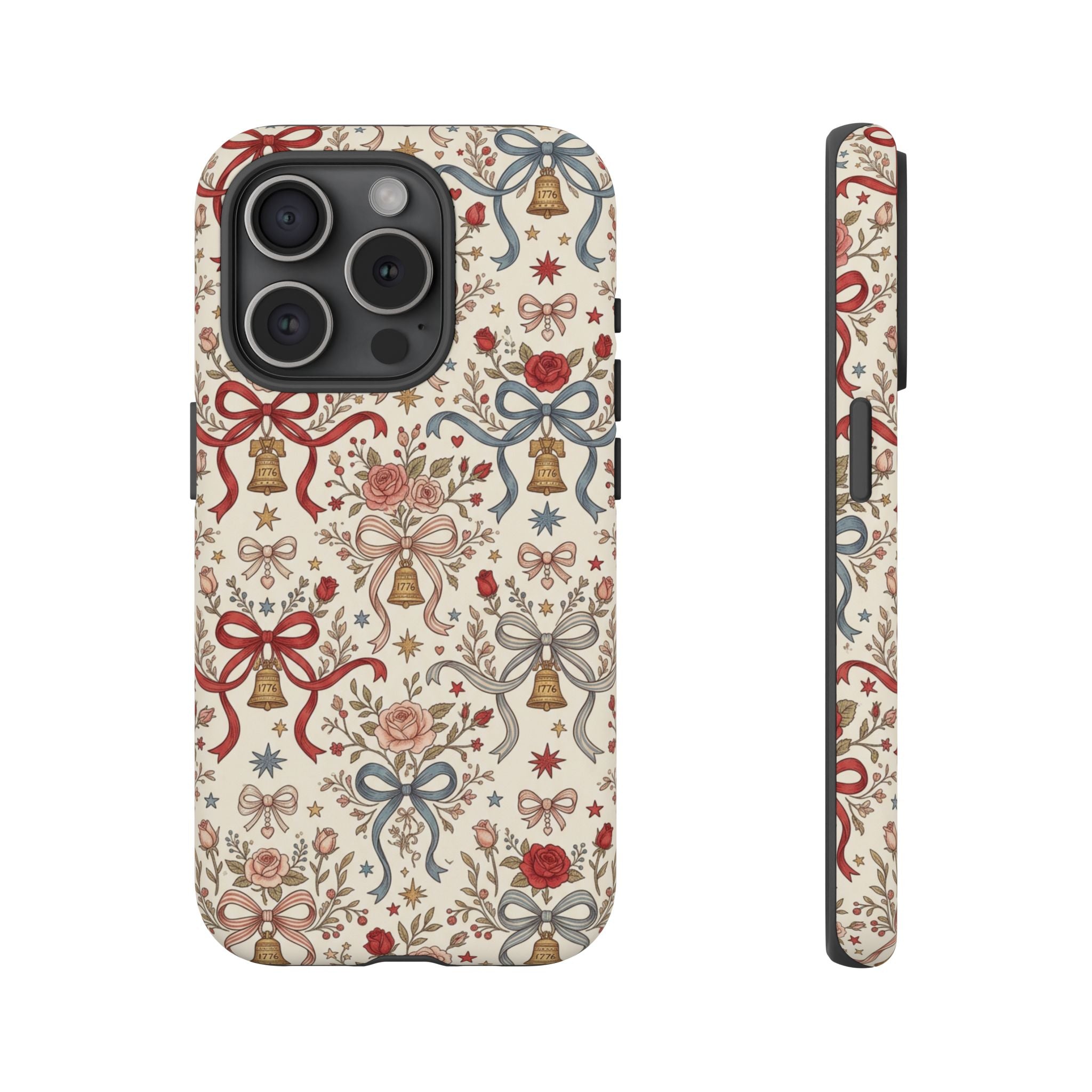 1776 Coquette Liberty Bells Phone Case Printify