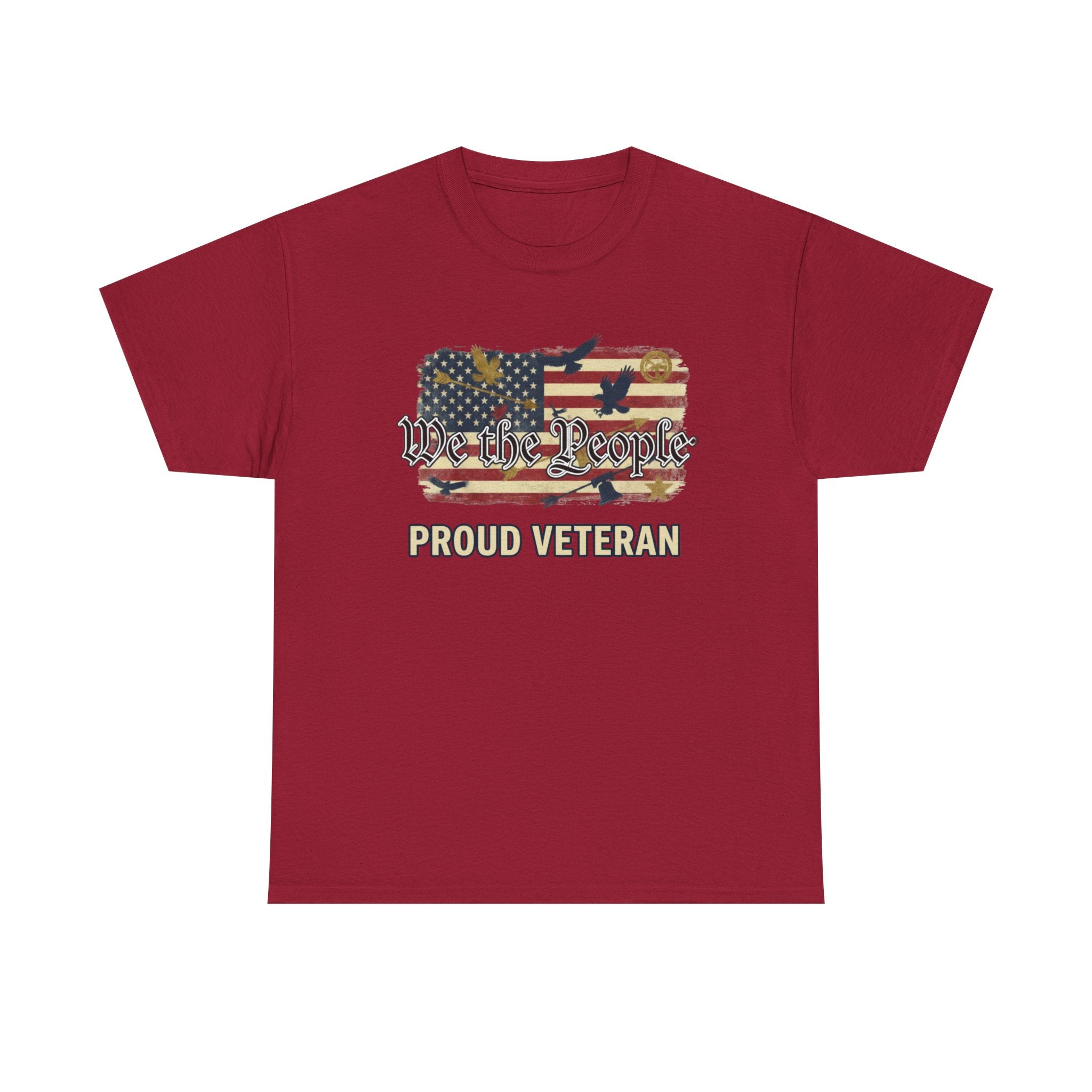 We The People Veterans Edition Patriotic T-Shirt – Style 2
