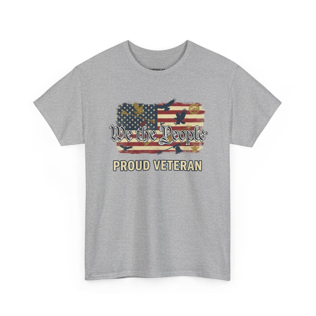 We The People Veterans Edition Patriotic T-Shirt – Style 2 Printify