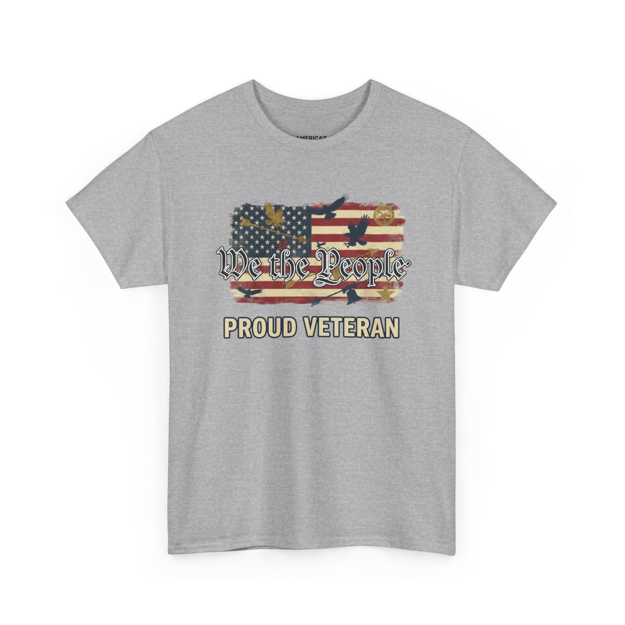 We The People Veterans Edition Patriotic T-Shirt – Style 2 Printify