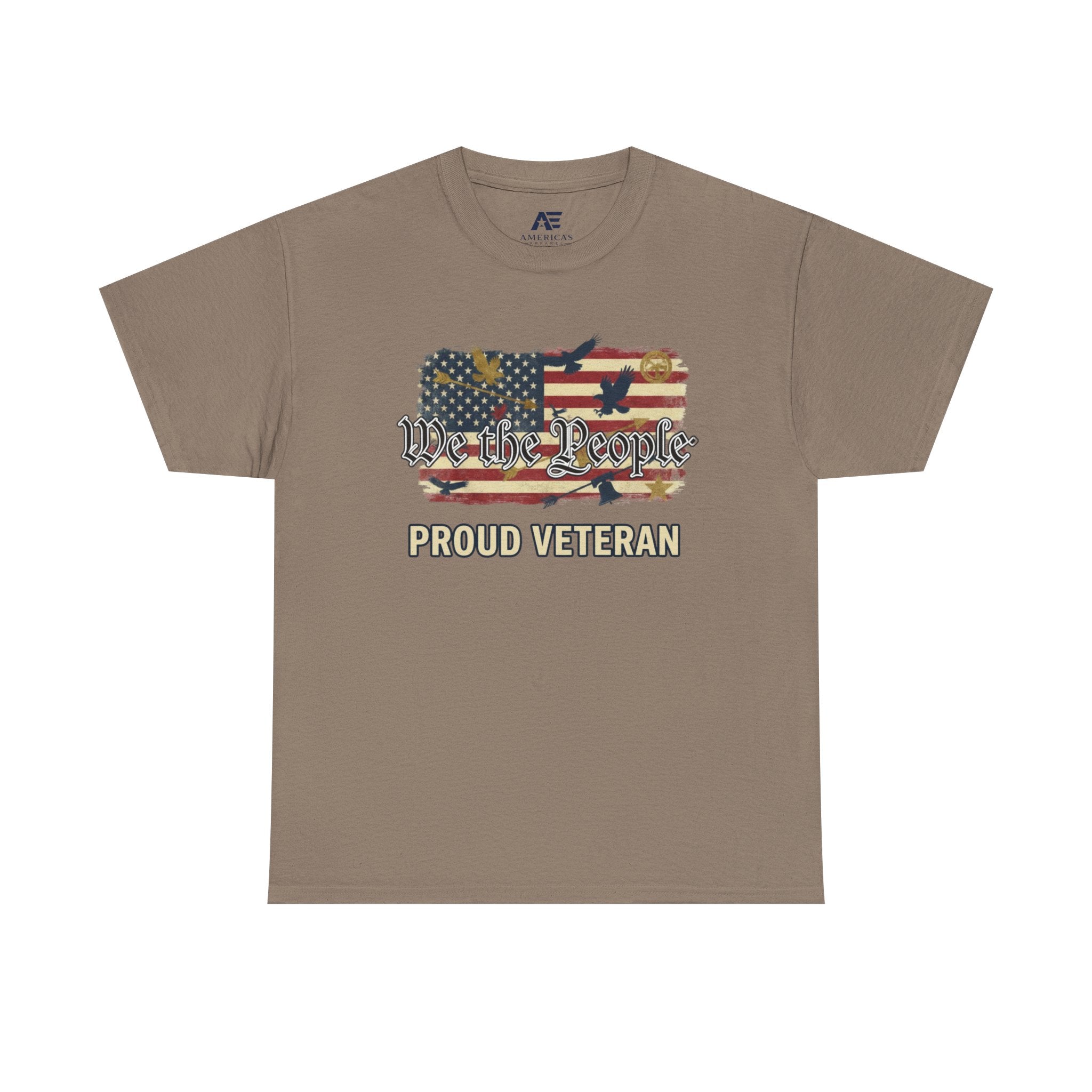 We The People Veterans Edition Patriotic T-Shirt – Style 2