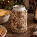 Americana Floral Liberty Bell Can Cooler Printify