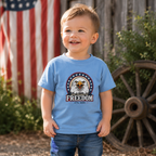 Patriotic Bald Eagle Infant Tee — Freedom Eagle Baby Shirt Printify