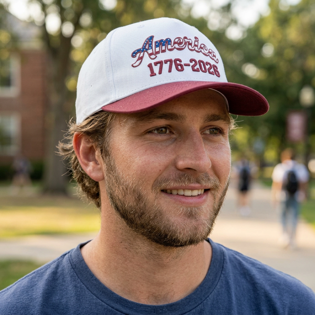 "America 1776–2026" Patriotic Baseball Cap – American Heritage Snapback Hat