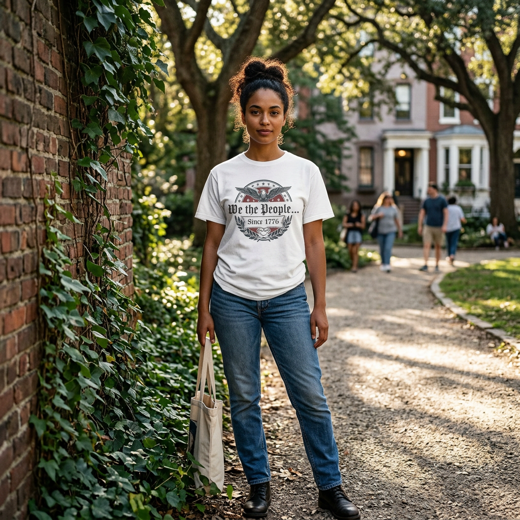 We The People Since 1776 Patriotic T-Shirt – American Heritage Insignia Tee